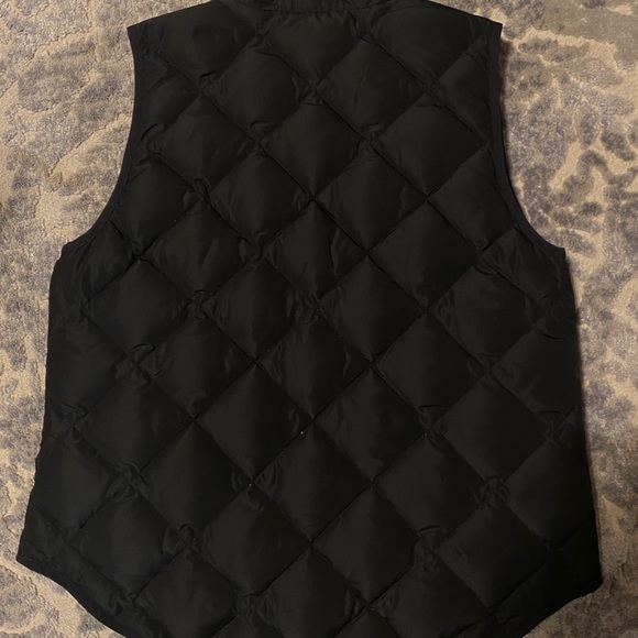 J. Crew Black puffy vest - Picture 4 of 4